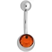 Wildcat Jewelled Bananabell - napakoru - 1,6 mm, 6,0 mm, Oranssi