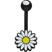 Wildcat Daisy Micro Bananabell - 1,6 mm, 10,0 mm, Musta metalli