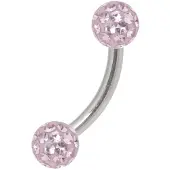 Wildcat Multi Jewelled Micro - 7,0 mm, Svetel Ametist, 4,0 mm