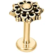 Wildcat Mandala Labret<!--640960d59a2c7--> - Kultainen metalli