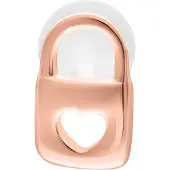Wildcat Little Lock Push Fit Labret - 8,0 mm, Ruusukultainen metalli