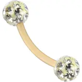 Wildcat Sealed Multi Jewelled Bananabell - 1,2 mm, 8,0 mm, Narzissengelb, 3,0 mm