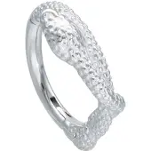 Wildcat Snake Clicker<!--63e2412895f62--> - Hopeinen metalli, 8,0 mm