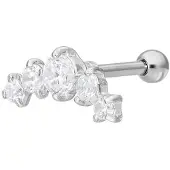 Wildcat 5 Crystals - Metal argenté