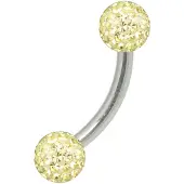 Wildcat Sealed Multi Jewelled Bananabell - 10,0 mm, Narcisa, 4,0 mm