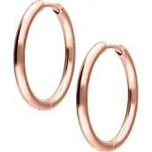 Wildcat Little Hoops - Rožnato Zlata, 20,0 mm