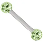 Wildcat Sealed Multi Jewelled - 14,0 mm, Svetlo Zelena, 4,0 mm