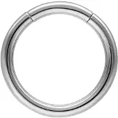 Wildcat Basic Segmentring - lävistysrengas - 3,0 mm, Musta metalli, 19,0 mm