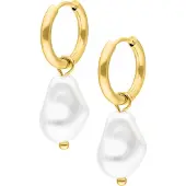 Wildcat Baroque Pearl - korvarenkaat (pari) - Kultainen metalli
