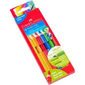 Faber-Castell Värikynät - Jumbo Grip - Vesiväri - 6 kpl - Mul - - OneSize - Värityssarjat