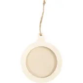 Creativ Company Wooden Round Frame Hanger 8cm 24pcs.