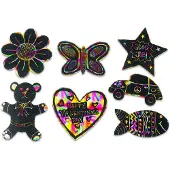 Colorations - Scratch Figures Shapes 98pcs.