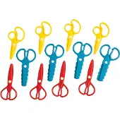 Colorations - Clay Scissors Varied 12 pcs.
