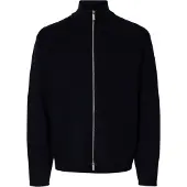 Selected Teller Relaxed Fit Pulloveri Vetoketjulla