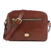 The bridge Story Uomo Crossbody-laukku Nahka 24.5 cm Ruskea