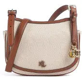 Ralph Lauren Canvas Medium Marcy Crossbody Bag - Brown - ONE SIZE
