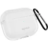 EPICO Transparent Cover | AirPods Pro 3 | Transparent | Secure Carabiner