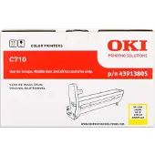 OKI 43913805 Rumpu värijauheen siirtoon keltainen 20.000 sivua