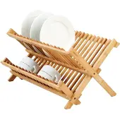 KINGHOFF bambu astioiden kuivausteline kh-1631