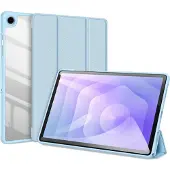 DUX Samsung Galaxy Tab A11+ TOBY Series Trifold Kotelo - Sininen