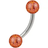 Wildcat Sealed Multi Jewelled Bananabell - 16,0 mm, Oranžna, 4,0 mm