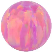 Wildcat Synthetik Opal Ball - lävistyspallo - 1,6 mm, 8,0 mm, Bubble Gum