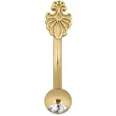 Wildcat Baroque Fan Micro Bananabell<!--641fd87b9d59f--> - 1,6 mm, 12,0 mm, Kultainen metalli