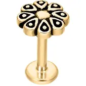 Wildcat Blossom Labret<!--640960aaefa64--> - Kultainen metalli