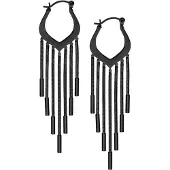 Wildcat Snakechain Hoops - korvarenkaat - Musta metalli