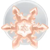 Wildcat Snowflake Push-Fit Labret<!--63f76e0c1f4e7--> - Ruusukultainen metalli