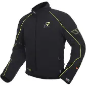 Rukka comfo-r ajotakki musta/keltainen - 50