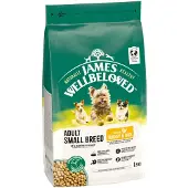 James Wellbeloved 1,5kg Adult Small Breed Dog Hypoallergenic kalkkuna & riisi koiran kuivaruoka