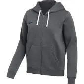 Nike Park 26 Fleece Full Zip Huppari - Harmaa/musta Nainen, koko X-Small