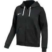 Nike Huppari Park 26 Fleece Full Zip - Musta/valkoinen Nainen, koko Medium