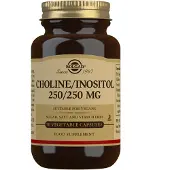 Solgar Koliini/Inositoli 250/250 mg 50 kaps. ravintolisä