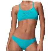 Speedo Endurance+ Logo Thin Strap Two Piece - Blue - 44