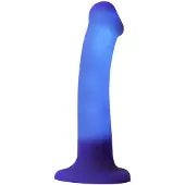 Strap-On-Me Glow-LED dildo - Lila
