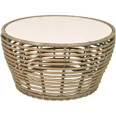 Cane-Line Basket sohvapöydän jalusta 75 cm Natural Weave