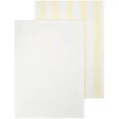 Blomus - Taulo Keittiöpyyhe 70x50 cm 2 kpl Valkoinen/Keltainen