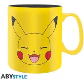 Abysse Corp Pokemon Pikachu Face Silmät Kiinni Muki 460 ml