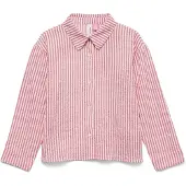 Vero moda Pusero 'VMAnnie' vaalea pinkki / valkoinen