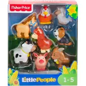 Fisher-Price Little People Farm Animal Friends 8-Piece Figure Set For Toddlers - Multi/patterned - ONE SIZE