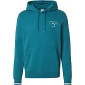 Puma Collegepaita 'CLASS' petrooli / valkoinen