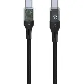 FIXED 100 W USB-C latauskaapeli 2 m (musta)
