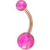 Wildcat Double Synthetic Opal Bananabell - 8,0 mm, Bubble Gum