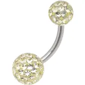 Wildcat Sealed Multi Jewelled Bananabell - 12,0 mm, Narcisa, 6,0 mm/8,0 mm
