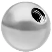 Wildcat Whitegold Threaded Ball - 1,2 mm, 5,0 mm