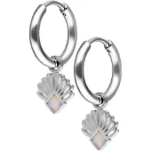 Wildcat Mini Opal Fan - korvarenkaat (pari) - Hopeinen metalli