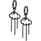 Wildcat Little Cloud 9 Hoops - Korvarenkaat (pari) - Musta metalli
