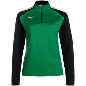 Puma Urheilullinen collegepaita 'TeamLiga' vihreä / musta / valkoinen